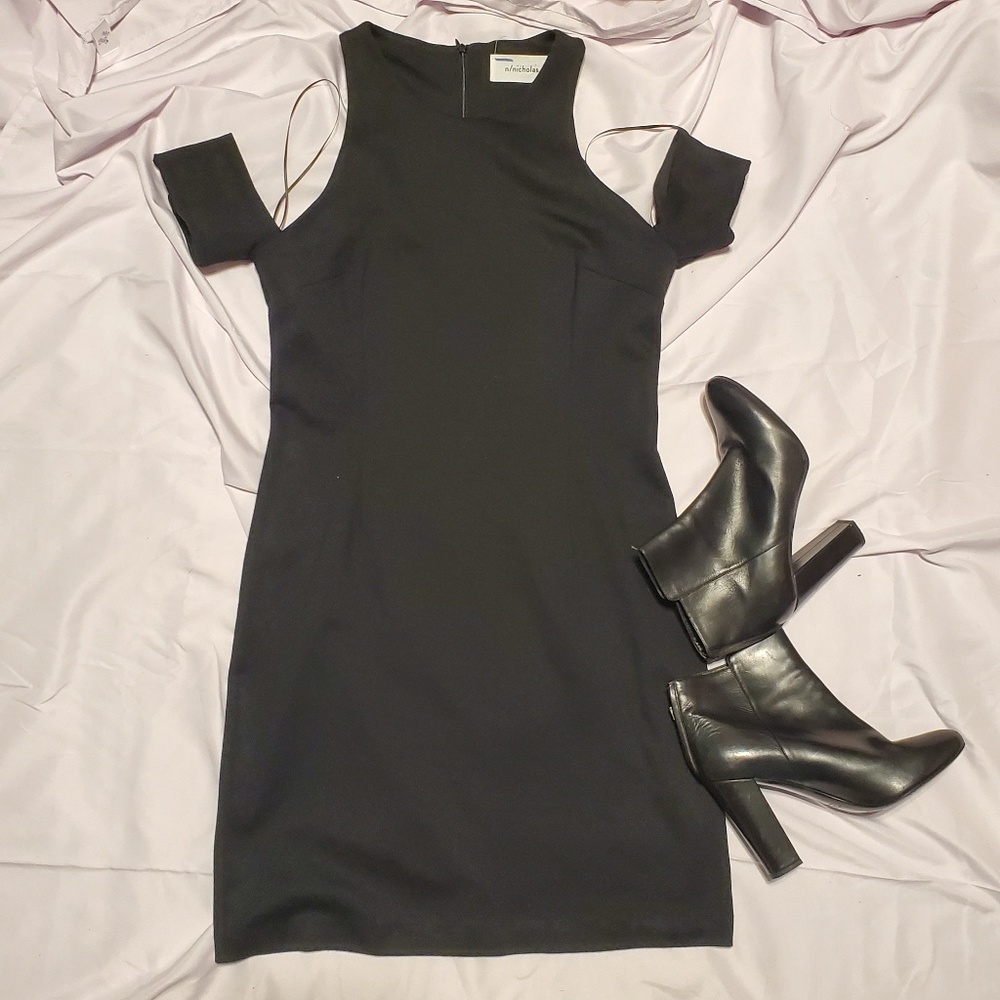 N/nicholas cold shoulder dress
